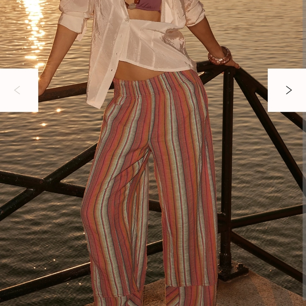 Free People Day's End Stripe Pants